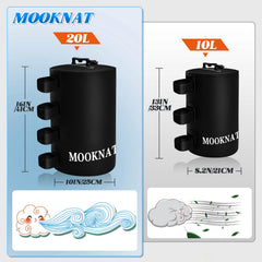 MOOKNAT valve detail with sealing ring for leak-resistant filling benefit