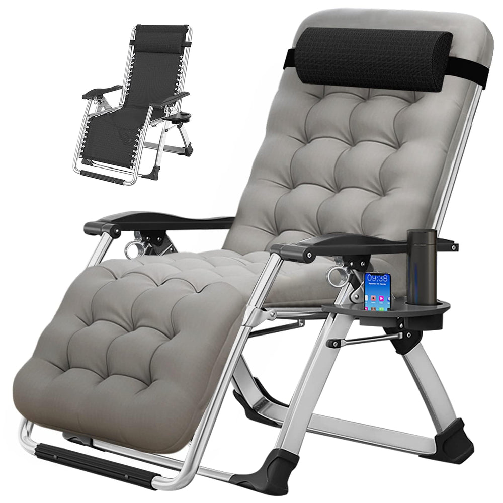 MOPHOTO chair front view showing padded recliner and sturdy frame for comfort