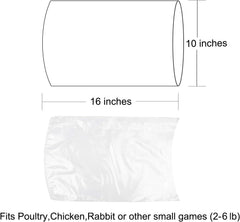 Morepack close-up of clear shrink bag texture demonstrating durable, food-grade film
