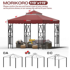 Morikoro close-up of PVC-coated fabric texture for stronger waterproofing
