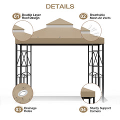 Morikoro double-tier vent detail demonstrating improved airflow