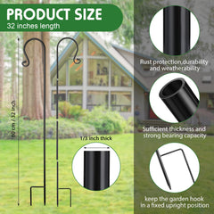 MorningRo close-up of curled hook top highlighting solid metal curve and secure hanging point