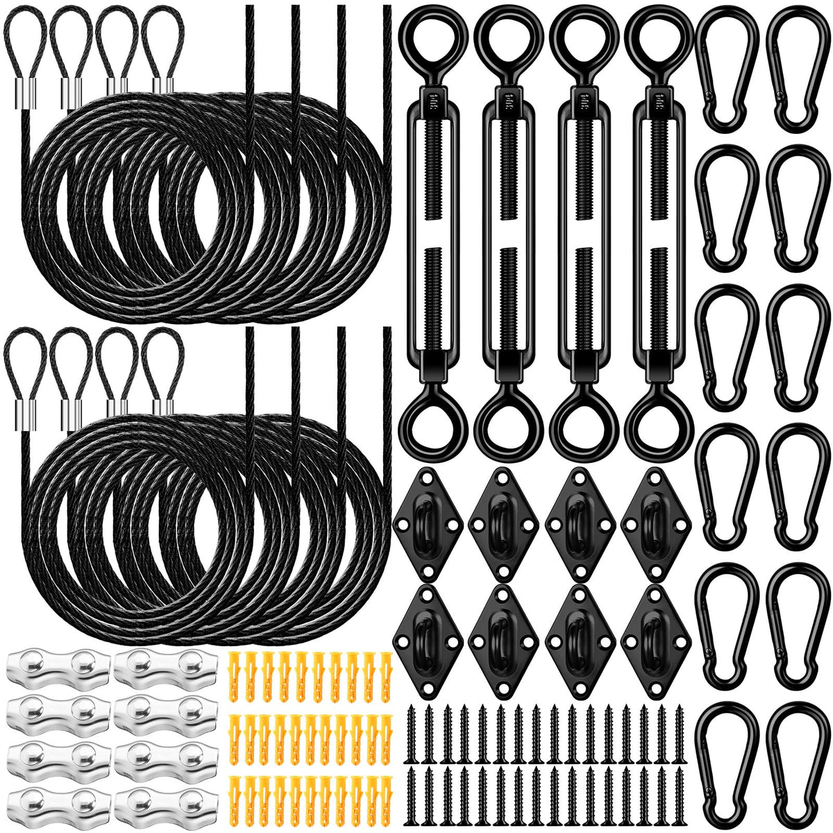 MorningRo kit front packaging showing complete 104-piece set and clear contents benefit