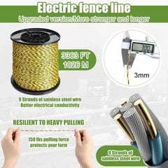 MorningRo black screw-in insulator detail protects wire on wood posts
