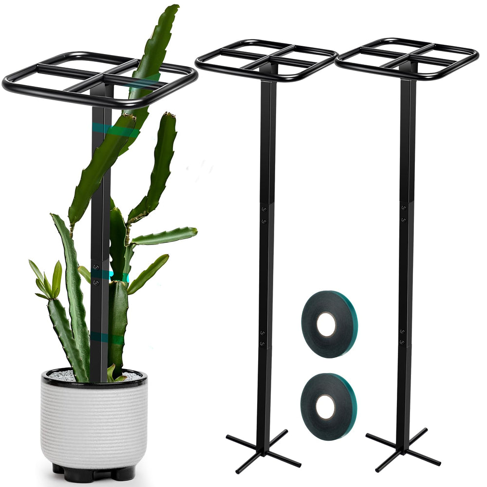 MorningRo trellis front packaging showing two metal frames and ties for easy setup