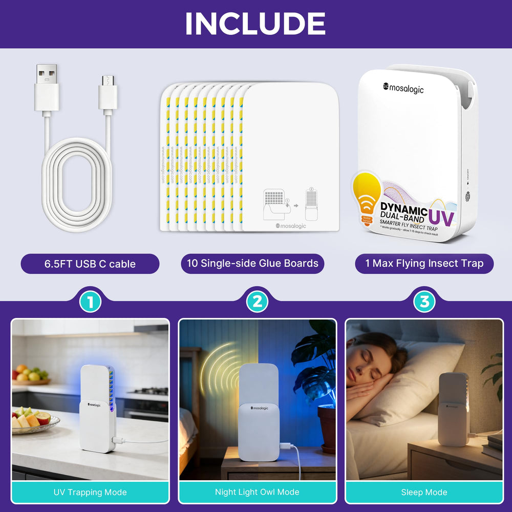 mosalogic Max night-light mode demonstrating soft, sleep-friendly glow