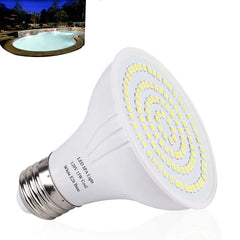 MOSELNY front view of LED spa bulb showing shape and benefit bright white output
