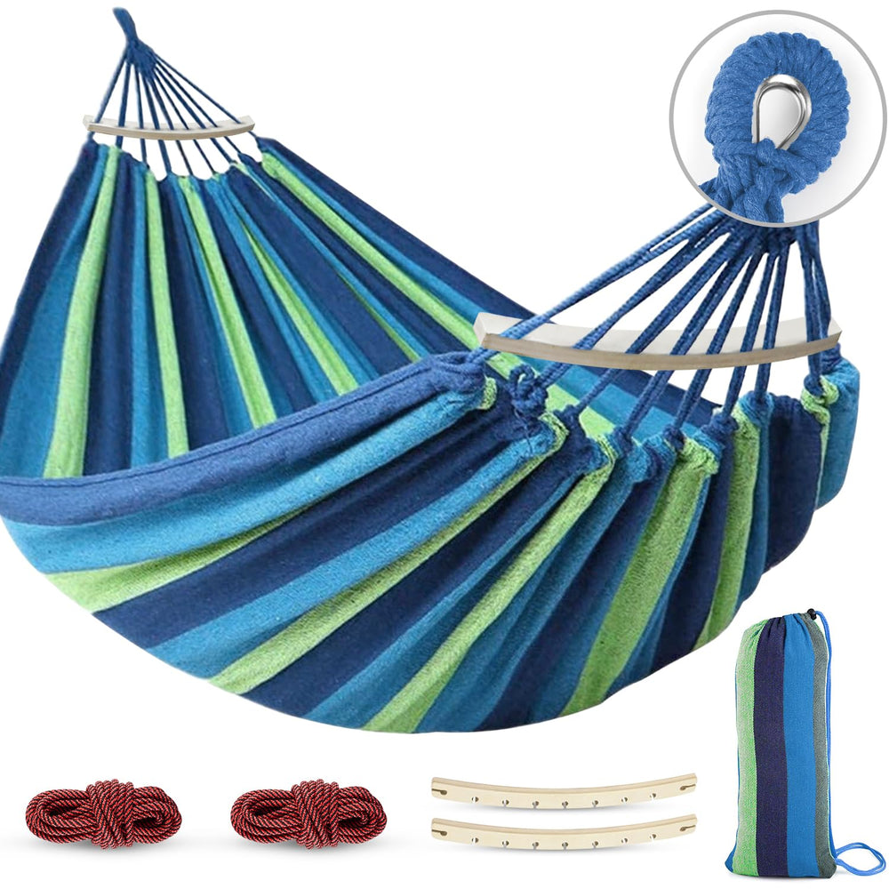 MOSFiATA front view hammock showing full bed and color for comfortable lounging
