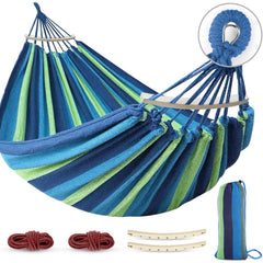 MOSFiATA front view hammock showing full bed and color for comfortable lounging