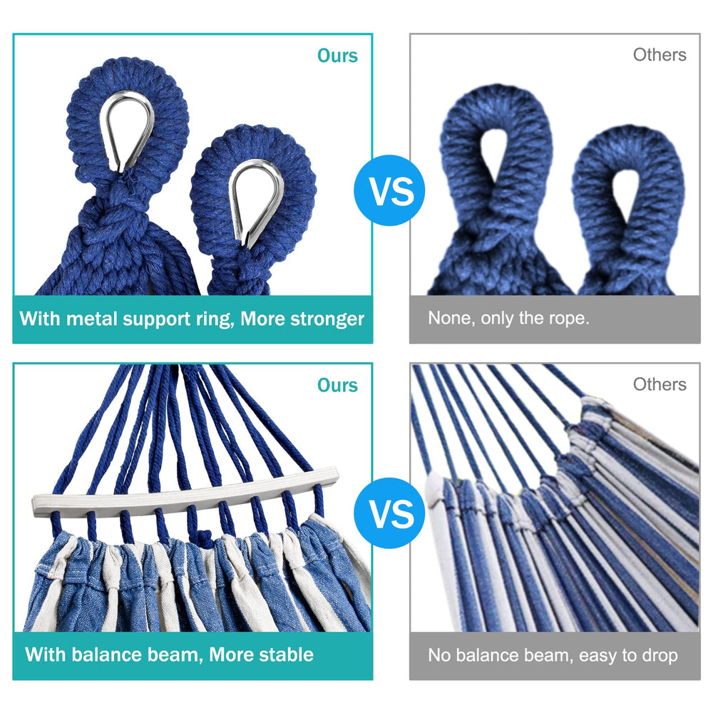 MOSFiATA tree straps and carabiners set up for quick secure attachment