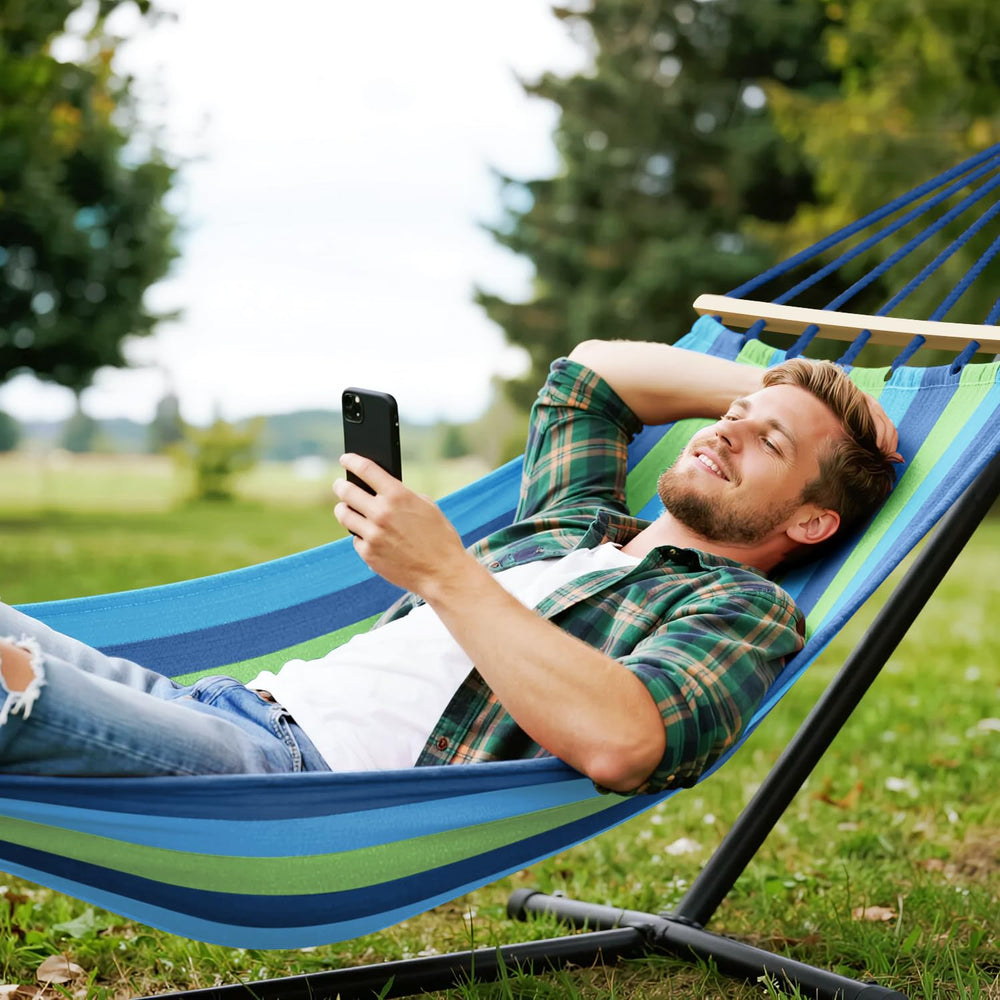 MOSFiATA packed into storage bag illustrating compact portability for travel