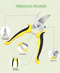 MOSFiATA pruner cutting stem demonstrating easy, precise trimming control