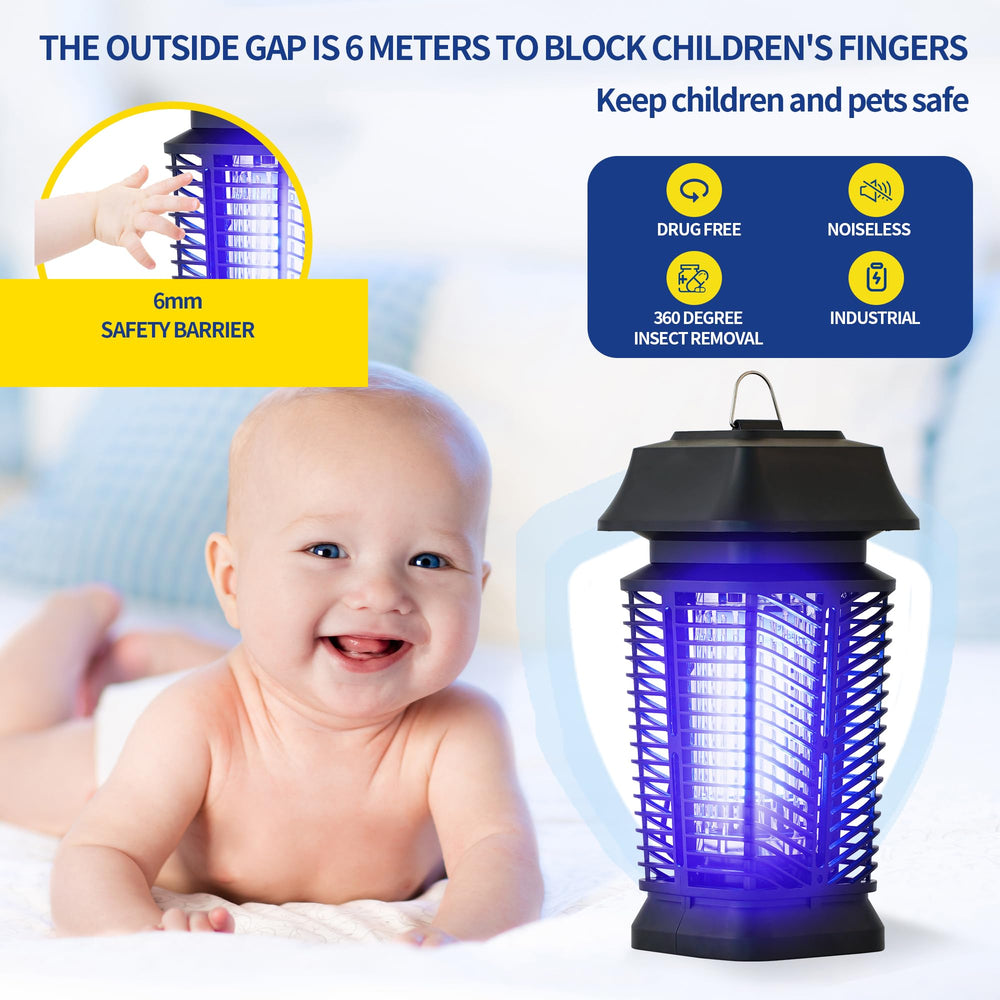 Mosqueda bulb replacement detail showing replaceable bulb for sustained effectiveness benefit
