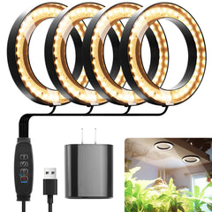 Mosthink front view ceiling grow light illuminating plants evenly