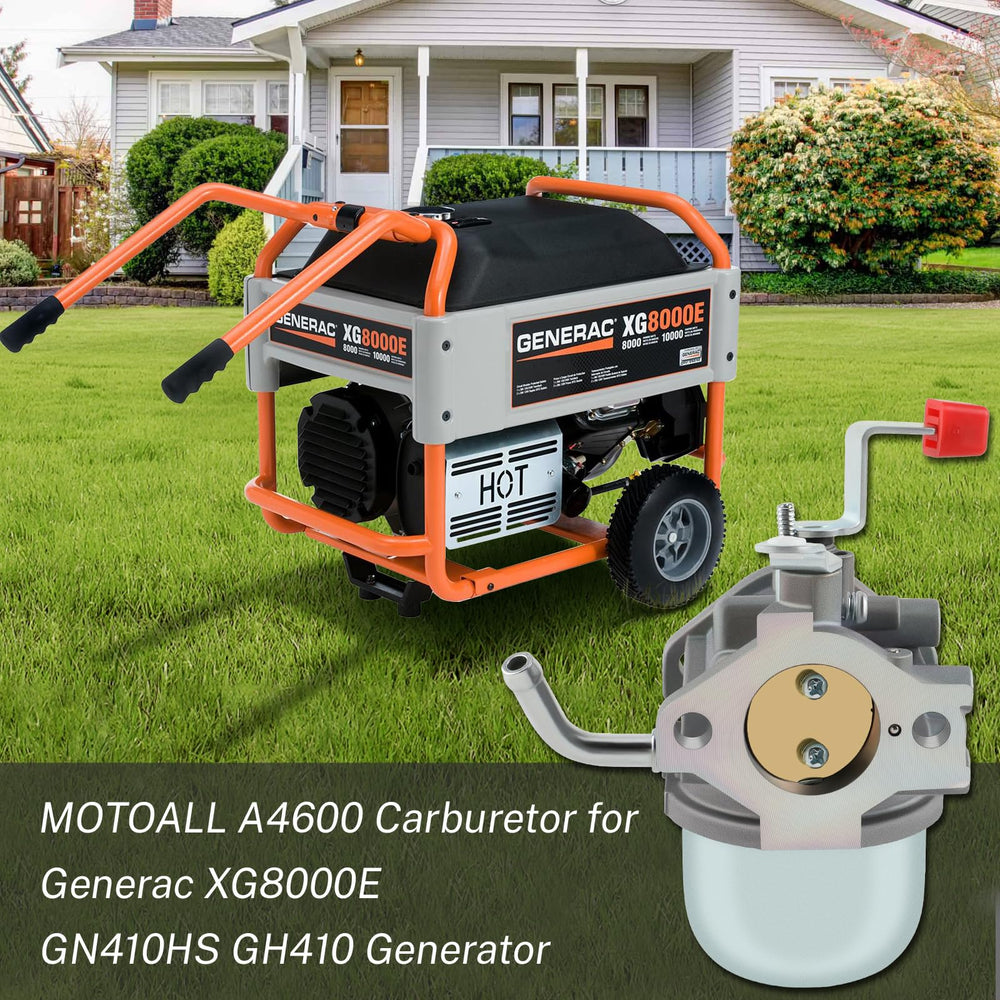 MOTOALL side profile of carburetor highlighting compact design benefits
