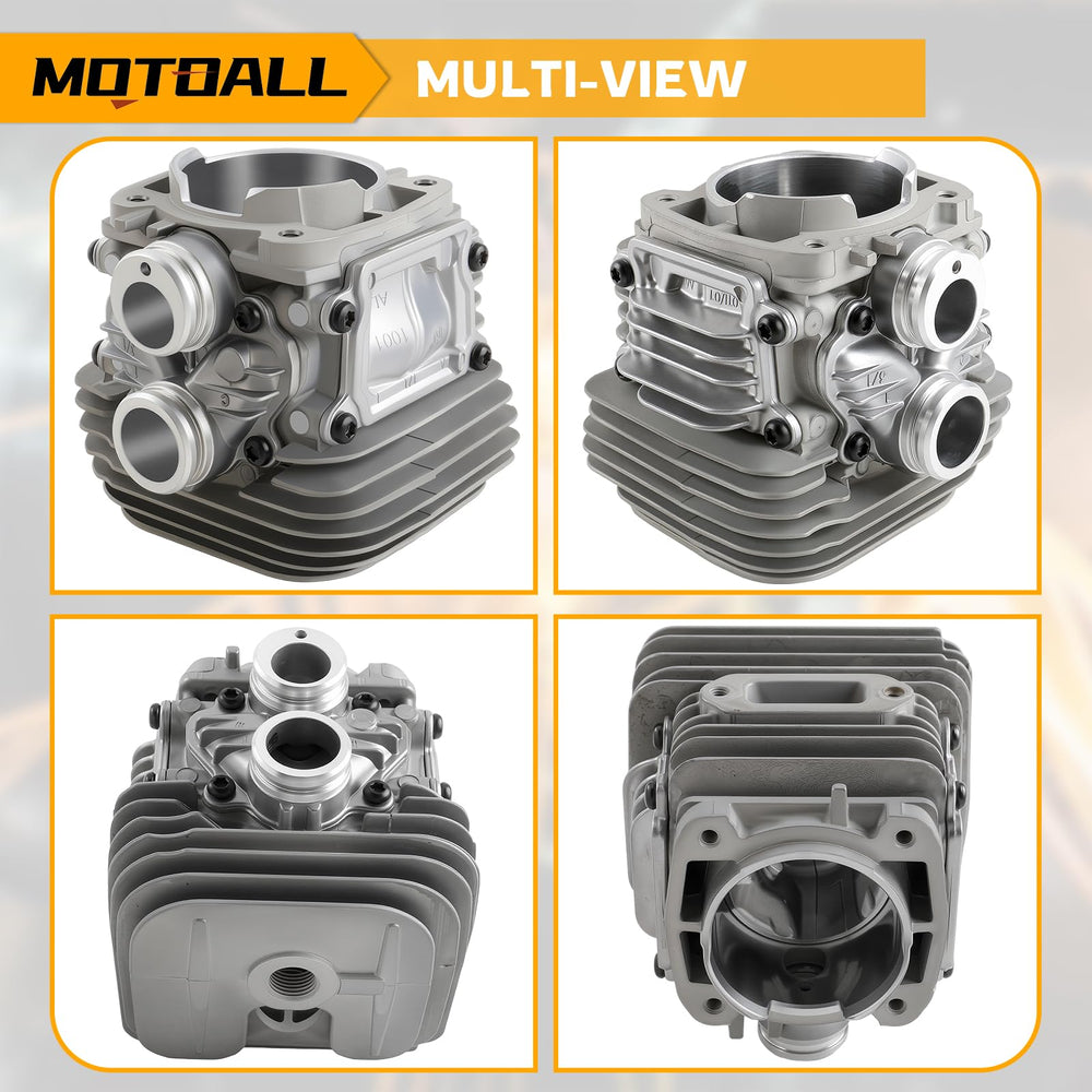 MOTOALL cylinder side threaded hole showing decompression valve option
