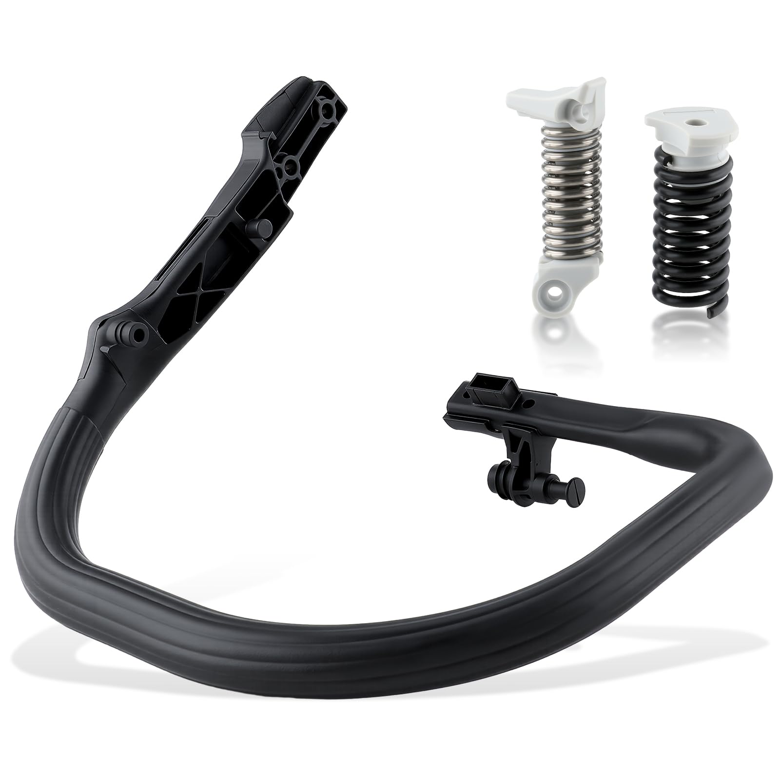 MOTOALL front view of handle bar showing shape and fit benefit