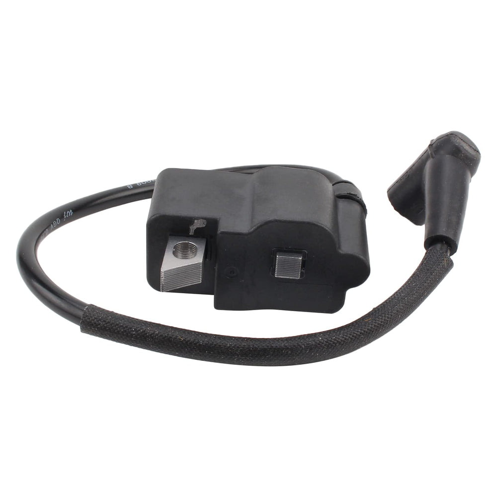 MOTOALL ignition coil on working brushcutter demonstrating restored spark
