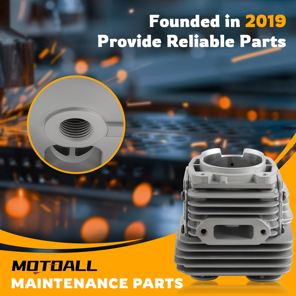MOTOALL complete kit layout on workbench showing organized parts ready