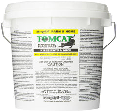 Motomco Tomcat label and ingredient panel highlighting diphacinone information