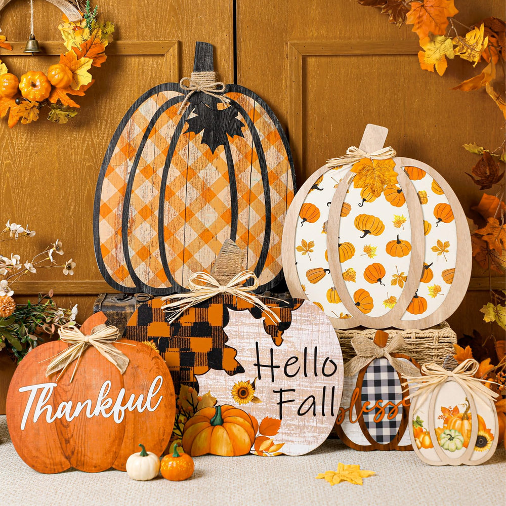 Moucuny styled entryway with pumpkins and mums showing cozy farmhouse curb appeal