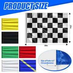 Moukeren close-up of checkered flag pattern, high-contrast finish visibility