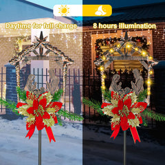 Moukeren LED string detail with warm lights enhancing visibility