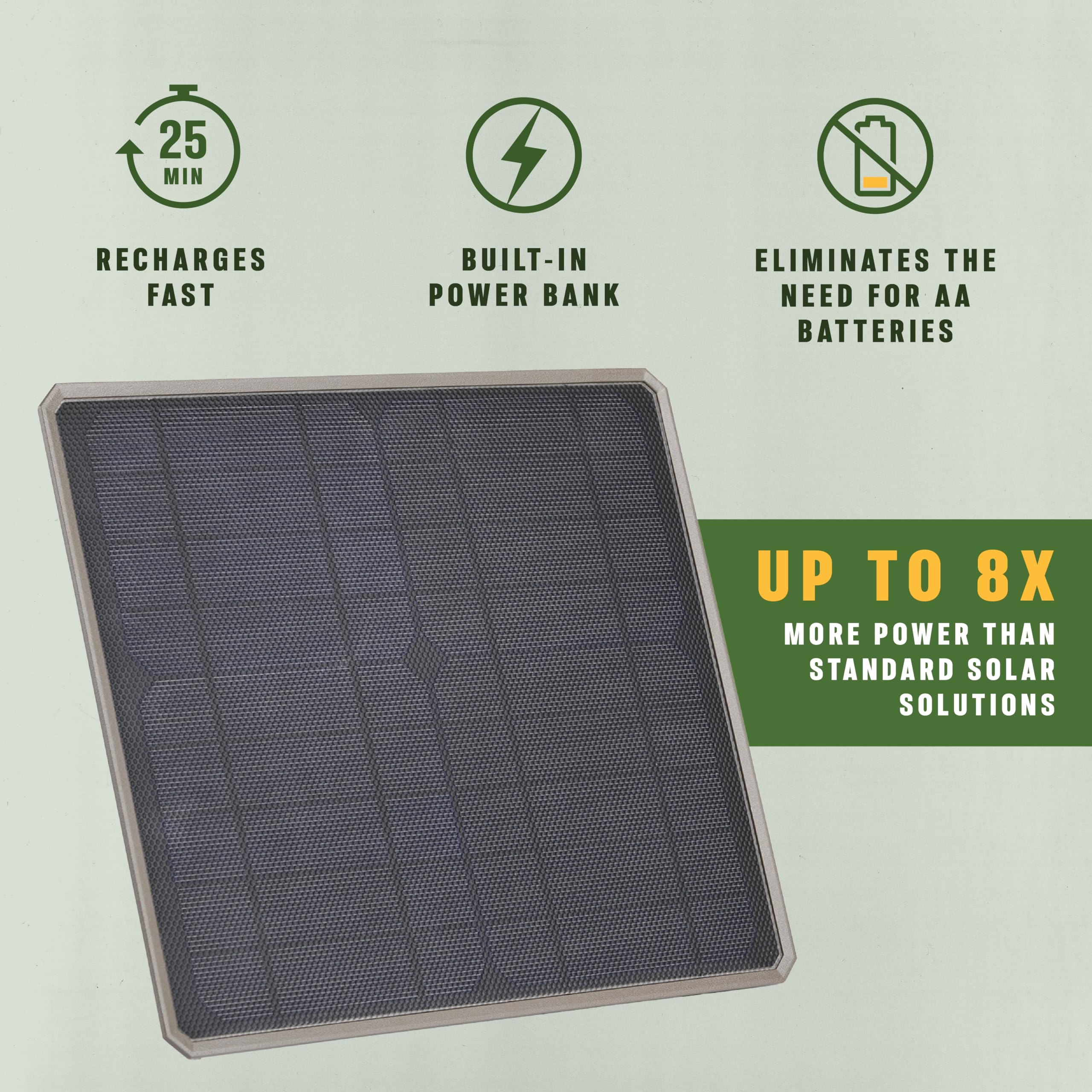 Moultrie close-up of solar cell texture highlighting efficient sunlight capture
