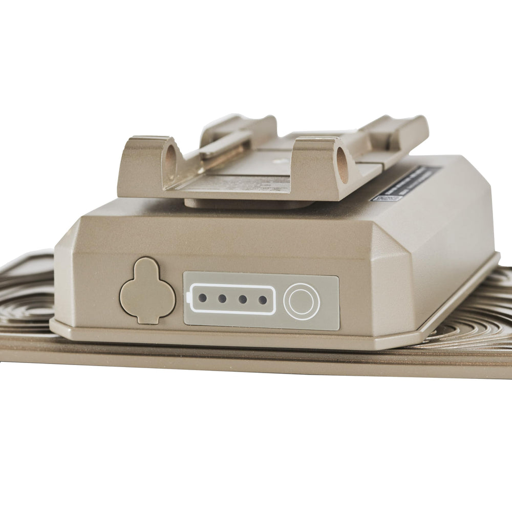 Moultrie detail of connection ports enabling easy camera hookups