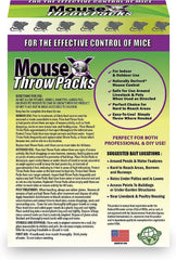MouseX pellets textura cercana y aspecto apetecible para roedores