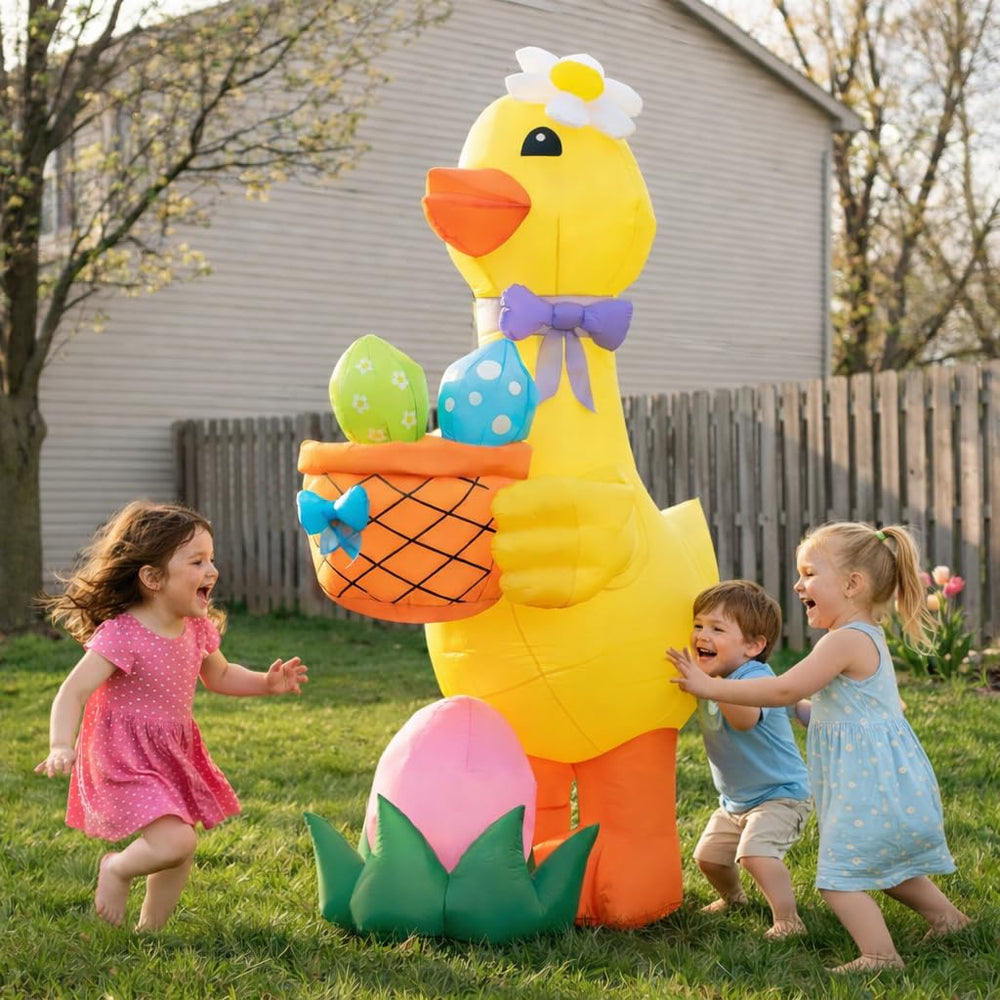 mowholm goose setup with blower and zipper for fast inflation convenience