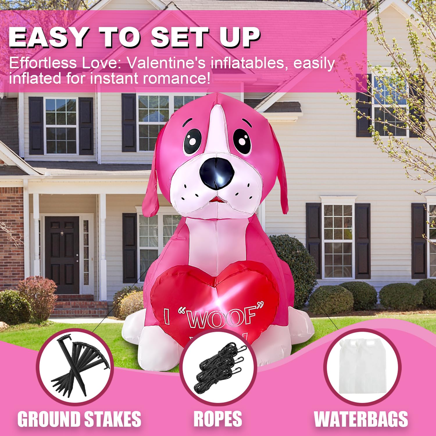 mowholm packaged kit with blower and stakes showing ready-to-use convenience