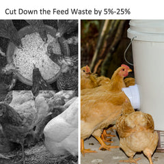 mozoba rain hood detail keeping feed dry and protecting poultry nutrition