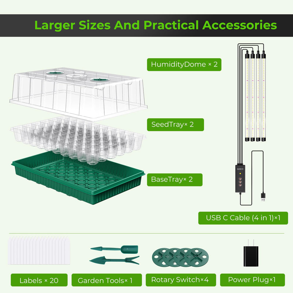 MQHUAYU kit accessories laid out for quick plug-and-play setup