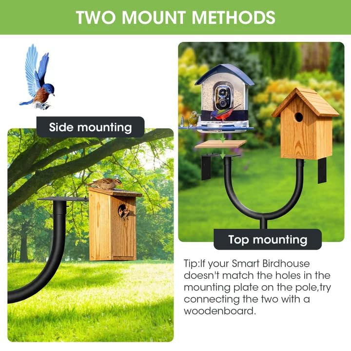 MQHUAYU threaded pole sections showing easy height adjustment