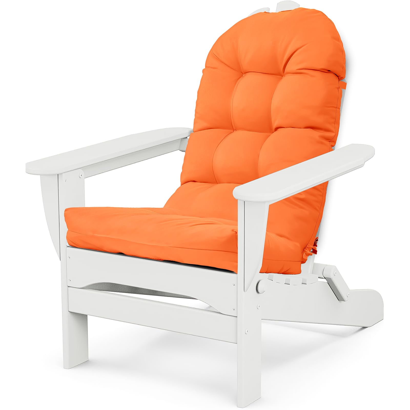 MQK cushion front view showing waterproof cover and tidy tufting for outdoor comfort