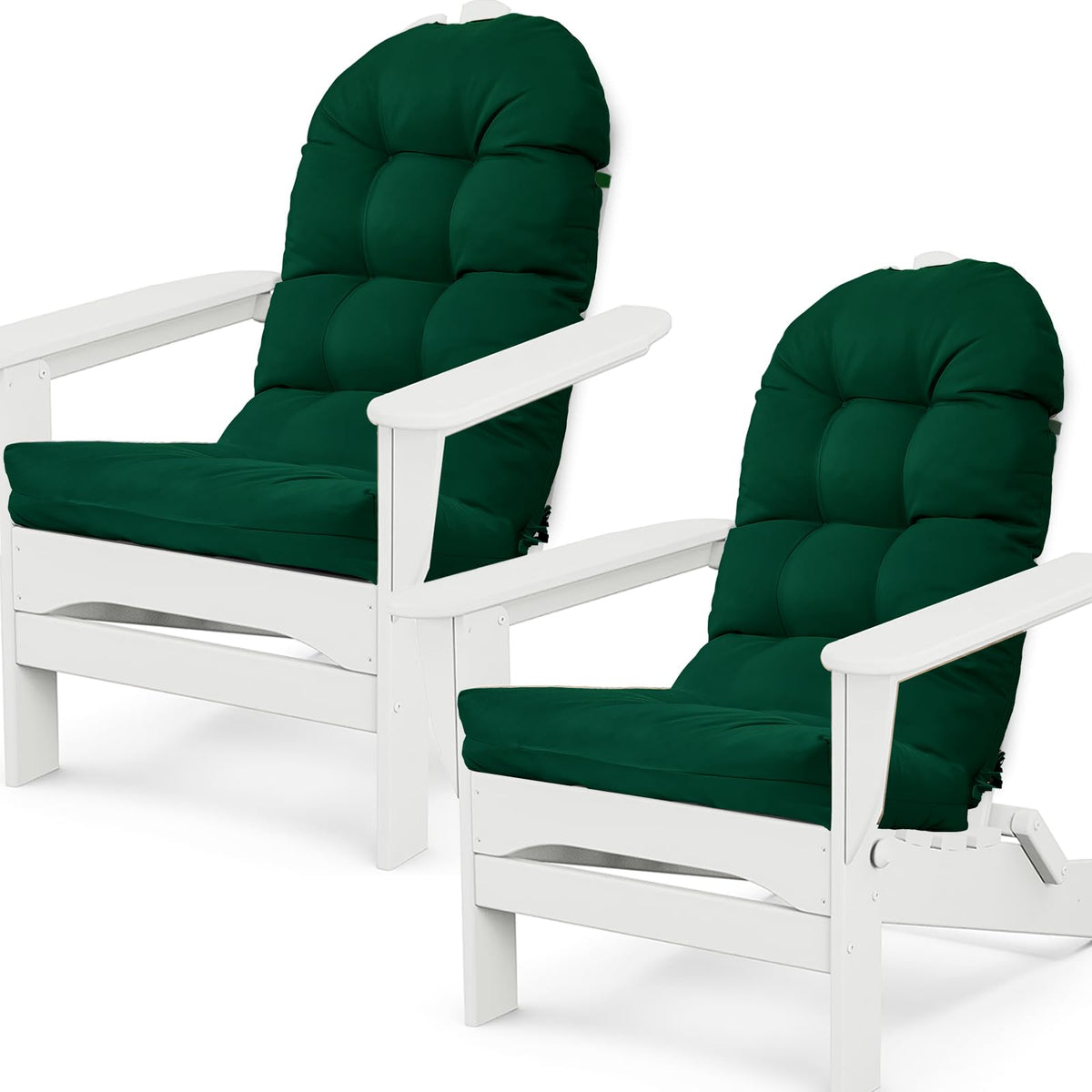 MQK adirondack chair cushion front view showing full coverage and comfort