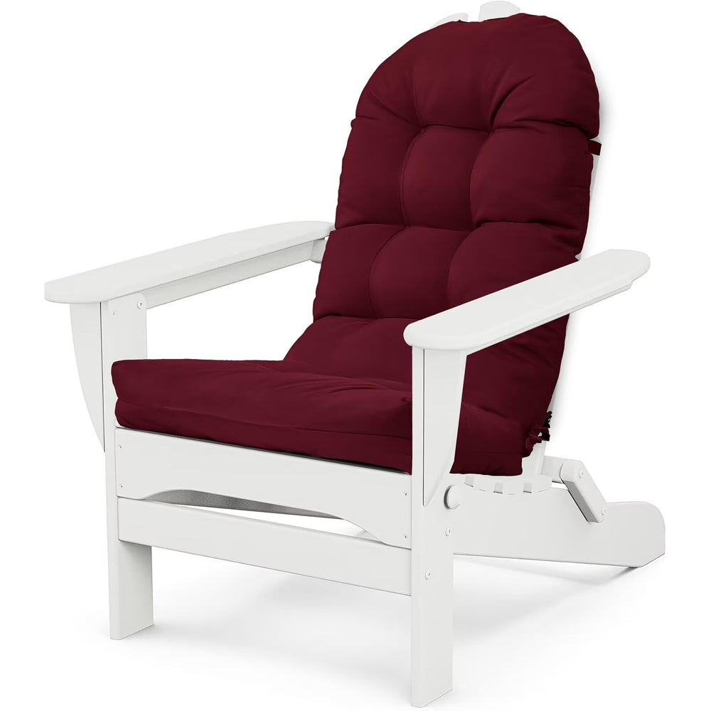MQK front view of cushion showing fit and neat tufting for comfortable seating