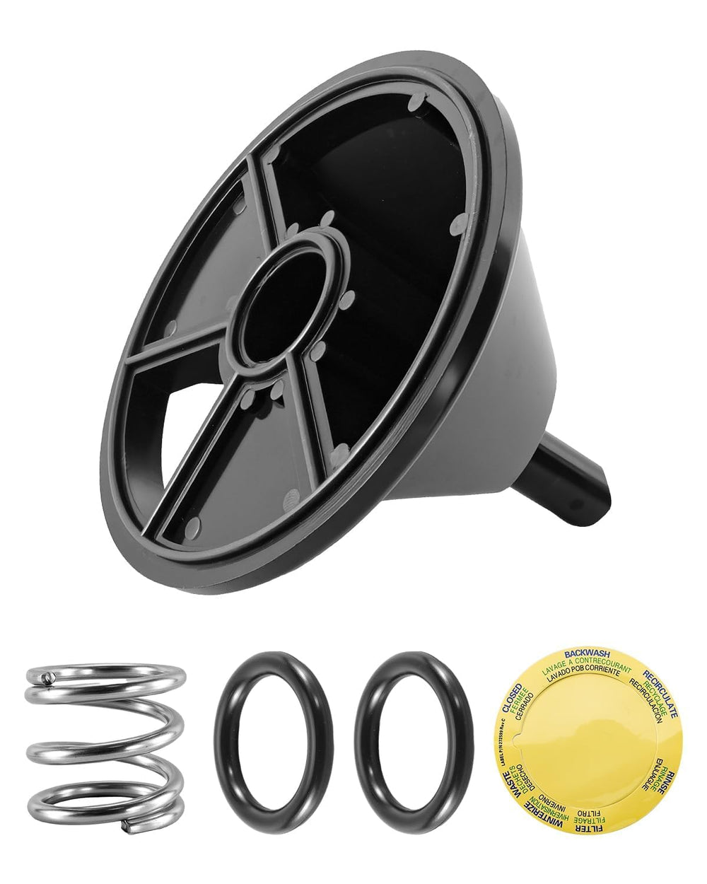 MQLPXI diverter front view showing new seal and precise fit for leak prevention