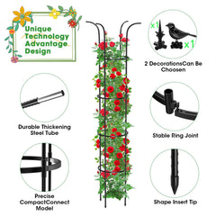 MQUPIN top connection detail demonstrating easy tool-free assembly benefit