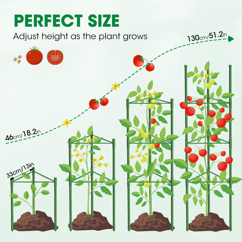 MQUPIN beside a standard pot showing height and scale for container gardening