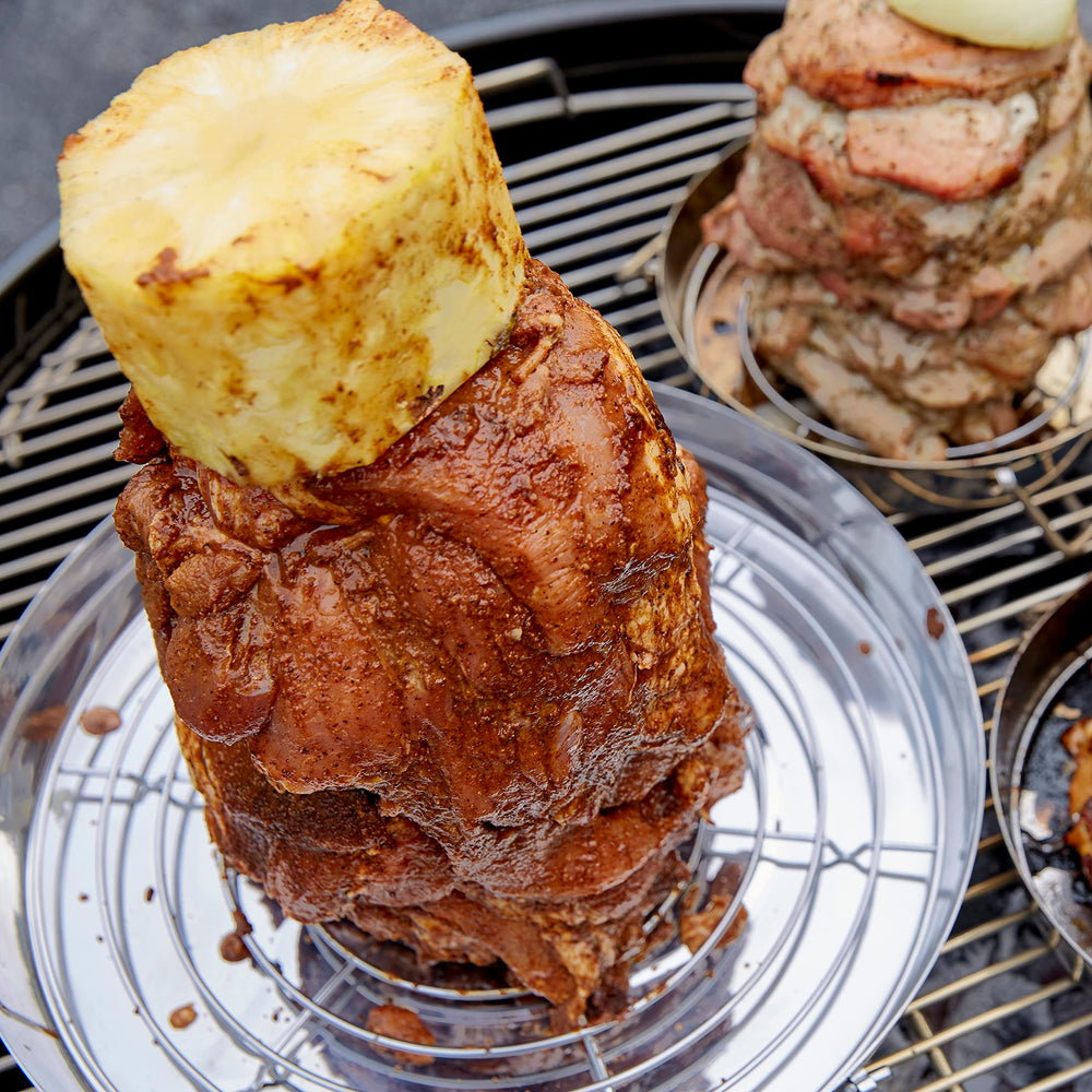 Mr. Bar-B-Q removable wire veggie rack close-up for versatile grilling