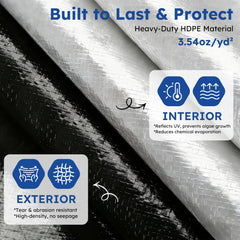 MR. COVER fastening point view demonstrating secure anchoring