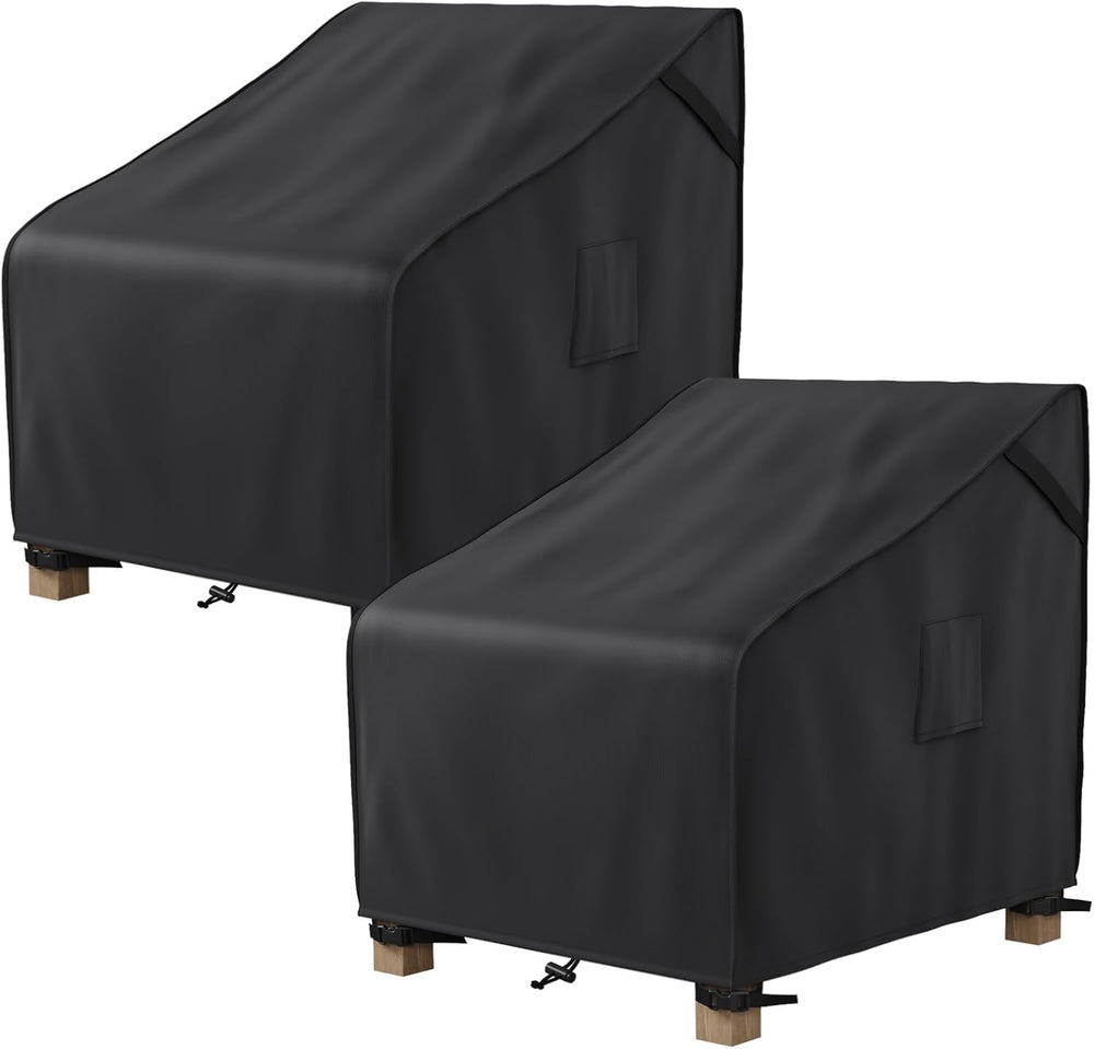 MR. COVER front view on a rocking chair showing full protection and neat fit