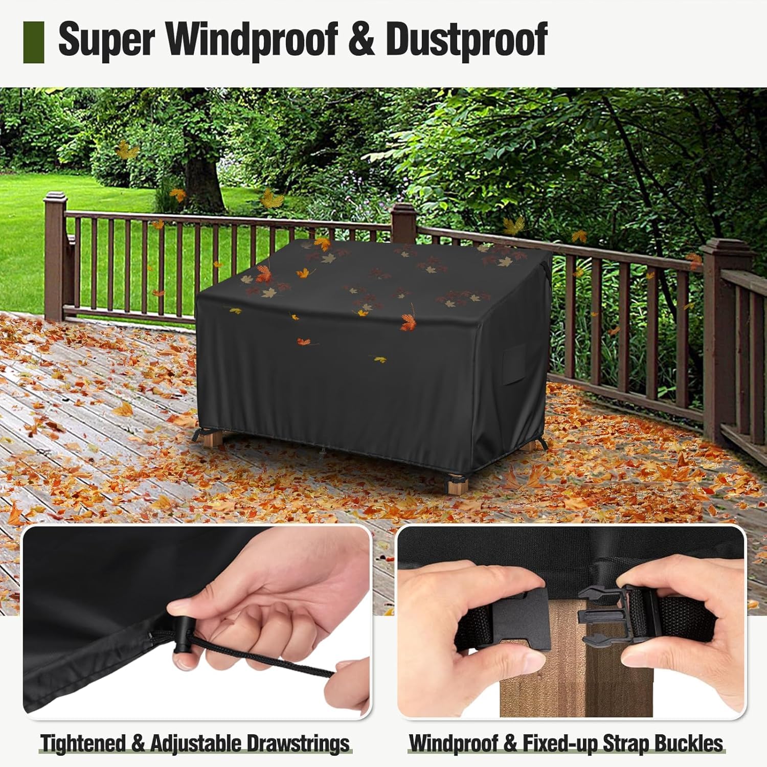mr. cover handle for installation, makes lifting and positioning easier