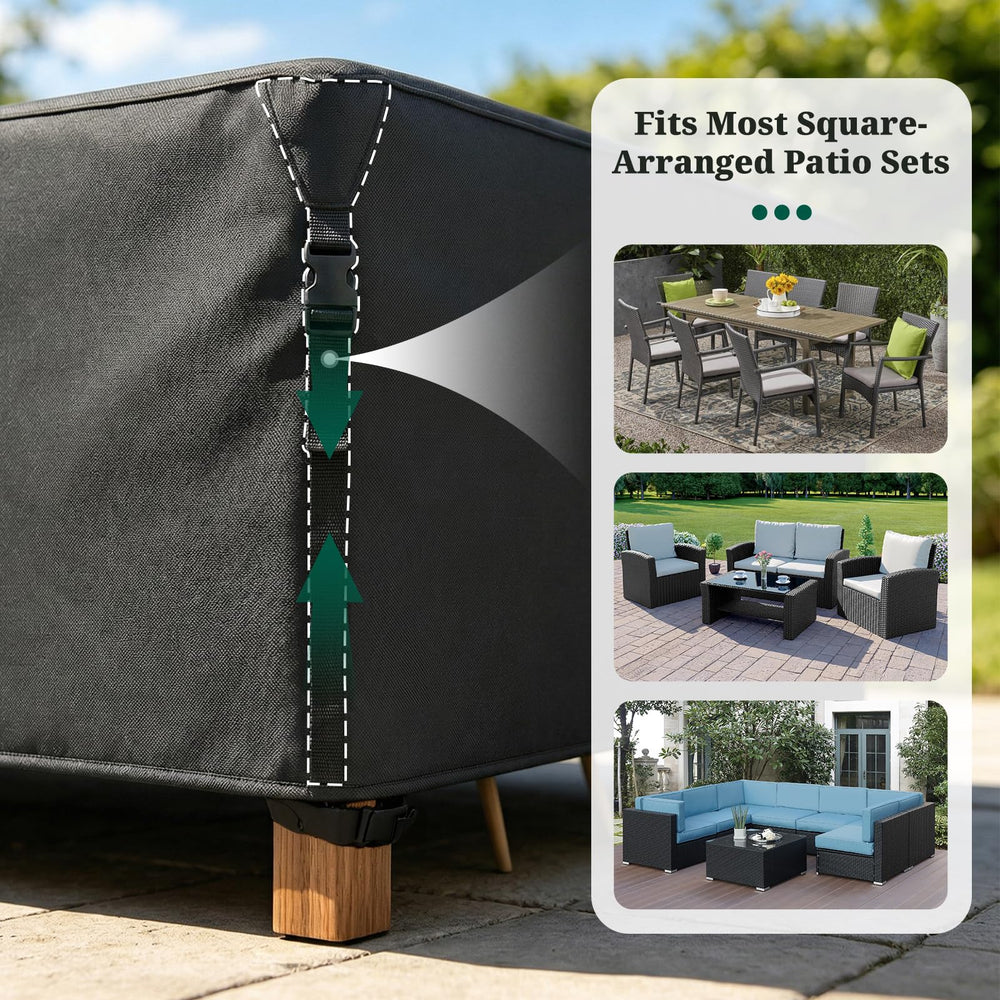 MR. COVER reinforced seam and double stitching detail, longer-lasting durability