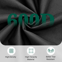 MR. COVER vinyl-coated fabric with water beading to demonstrate waterproof performance