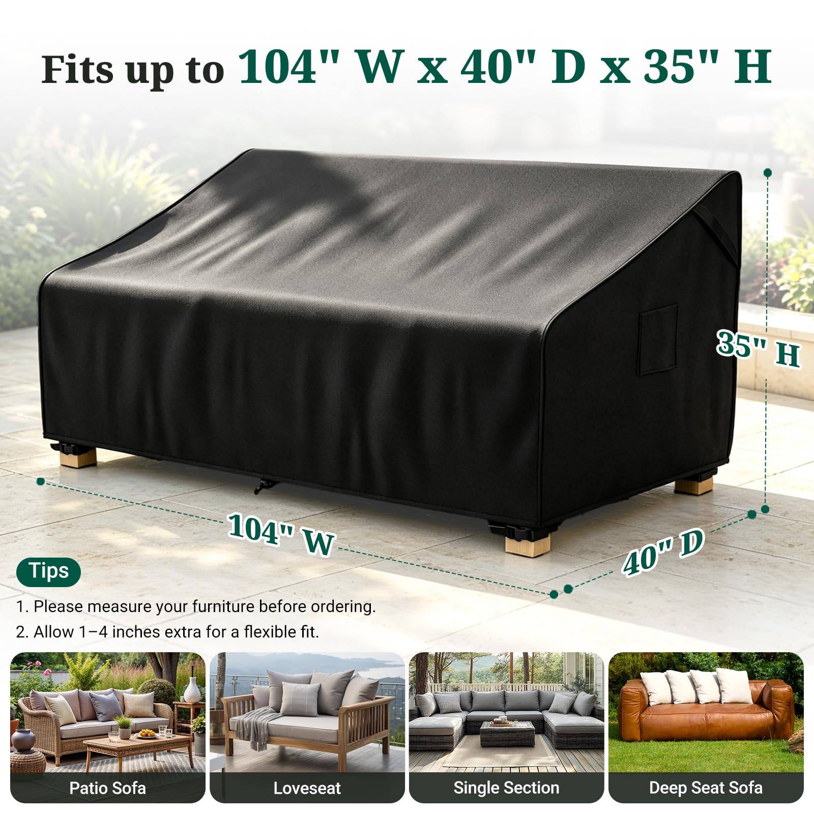MR. COVER surface with water beading demonstrating waterproof benefit