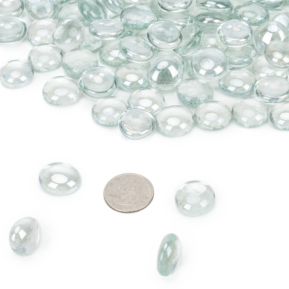 Mr. Fireglass close-up of polished bead texture highlighting reflective shine