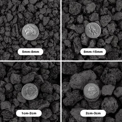 Mr. Fireglass close-up porous texture improves flame dispersion